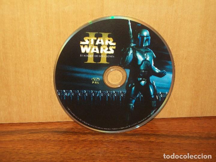 Cine: STAR WARS II EL ATAQUE DE LOS CLONES - SOLO DVD SIN CARATULAS, NI CAJA
