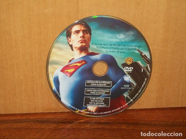 Cinema: SUPERMAN - SOLO DVD SIN CARATULAS, NI CAJA