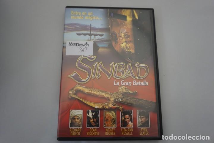 Cinema: (4-B4) - 1 X DVD - SINBAD LA GRAN BATALLA - RICHARD GRIECO