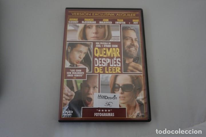 Cin&eacute;ma: (7-B4) - 1 X DVD - QUEMAR DESPUES DE LEER / JOEL Y ETHAN COEN