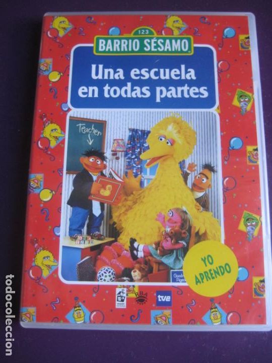 Cine: BARRIO SESAMO VOL 7 -UNA ESCUELA EN TODAS PARTES - DVD SIN USO