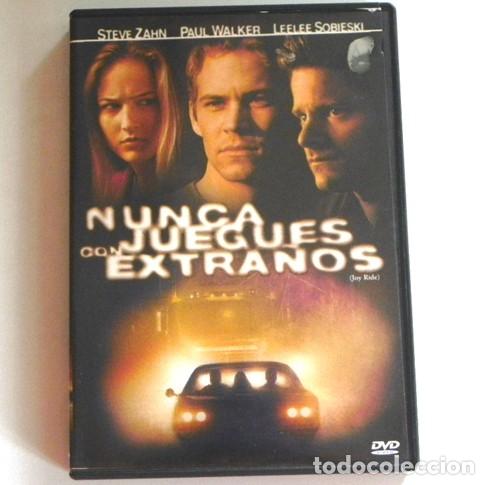 Cinema: NUNCA JUEGUES CON EXTRA&Ntilde;OS DVD PEL&Iacute;CUA SUSPENSE &iquest; DE CARRETERA ? ZAHN PAUL WALKER SOBIESKI CAMIONERO