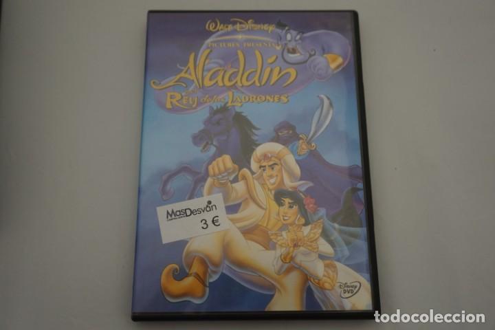 Cine: (3-B6) 1 X DVD - ALADIN Y EL REY DE LOS LADRONES - WALT DISNEY