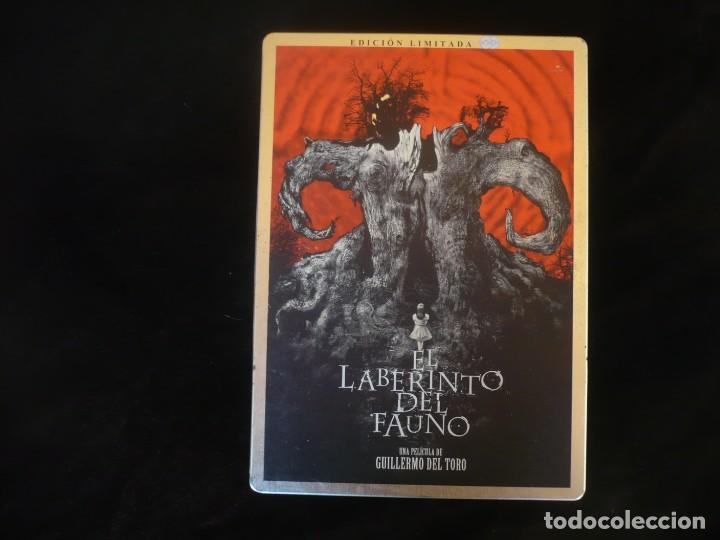 Cinema: el laberinto del fauno - edicion limitada en caja metalica con 2 discos - dvd casi nuevos