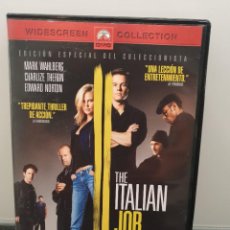 Cine: THE ITALIAN JOB - DVD. MARK WAHLBERG, CHARLIE THERON, EDWARD NORTON, JASON STATHAM.