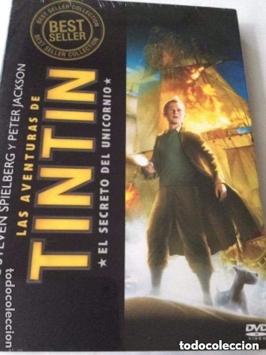 Cine: Dvd- tintin- el secreto del unicornio