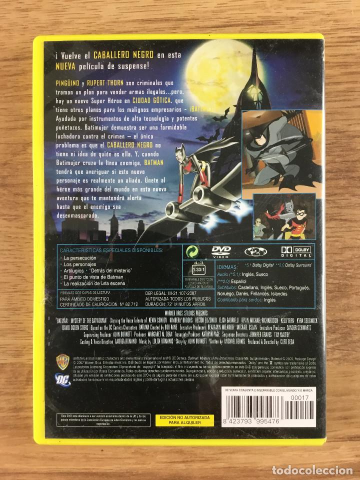 Cine: BATMAN - El misterio de Batimujer DVD - Foto 2