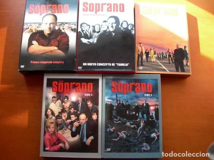 Cinema: LOS SOPRANO / 1&ordf; - 2&ordf; TEMPORADA / SERIE 3 - 4 - 5- 6 - 6 EPISODIOS FINALES / 32 DVDS