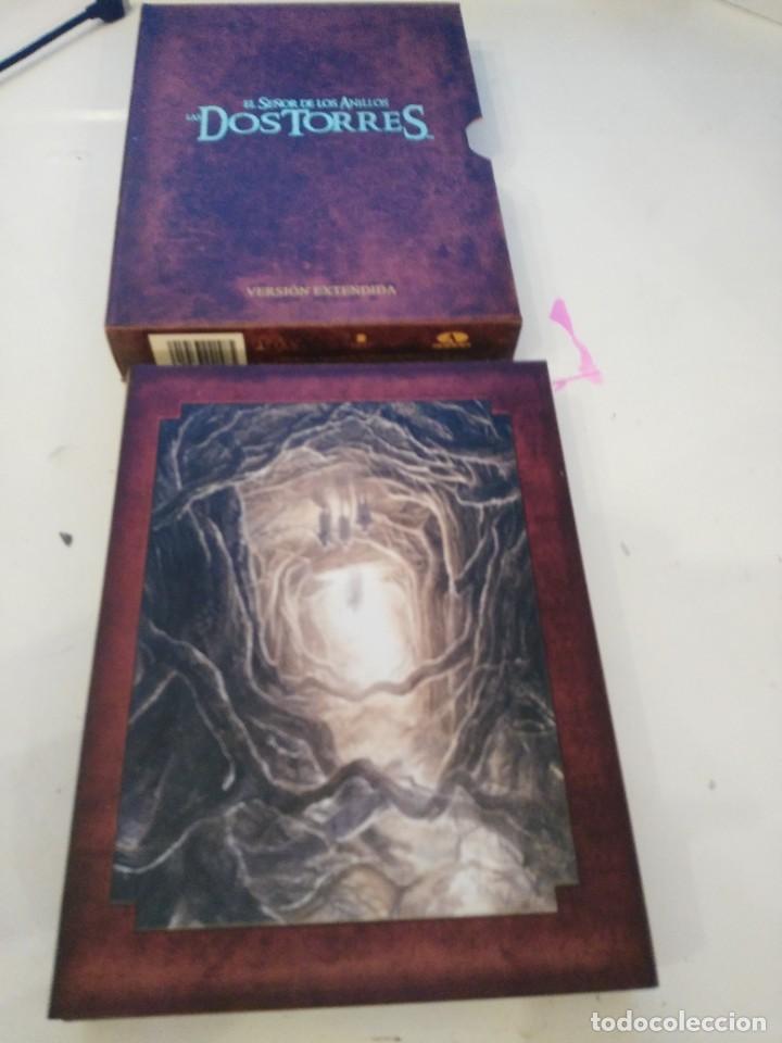 Cine: EL SE&Ntilde;OR DE LOS ANILLOS, LAS DOS TORRES (VERSION EXTENDIDA) 4 DVD+LIBRETO -ESTUCHE CARTON