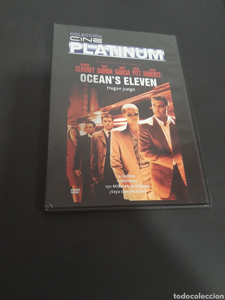 Cin&eacute;ma: DVS 46&nbsp; Ocean's Eleven-DVD&nbsp; SEGUNDA MANO TAPA FINA