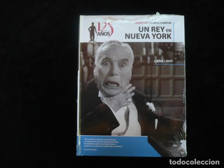 Cine: un rey en nueve york - coleccion charlie chaplin - libro y dvd - dvd nuevo precintado