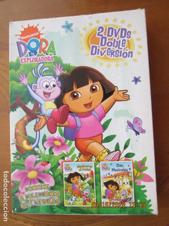 Cine: DORA LA EXPLORADORA 2 DVD,S - DIAS MUSICALES - CACHORROS AL PODER - Foto 1