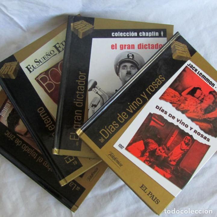 Cin&eacute;ma: 4 DVDs pel&iacute;culas Colecci&oacute;n El Pa&iacute;s con libritos, t&iacute;tulos en fotos adicionales