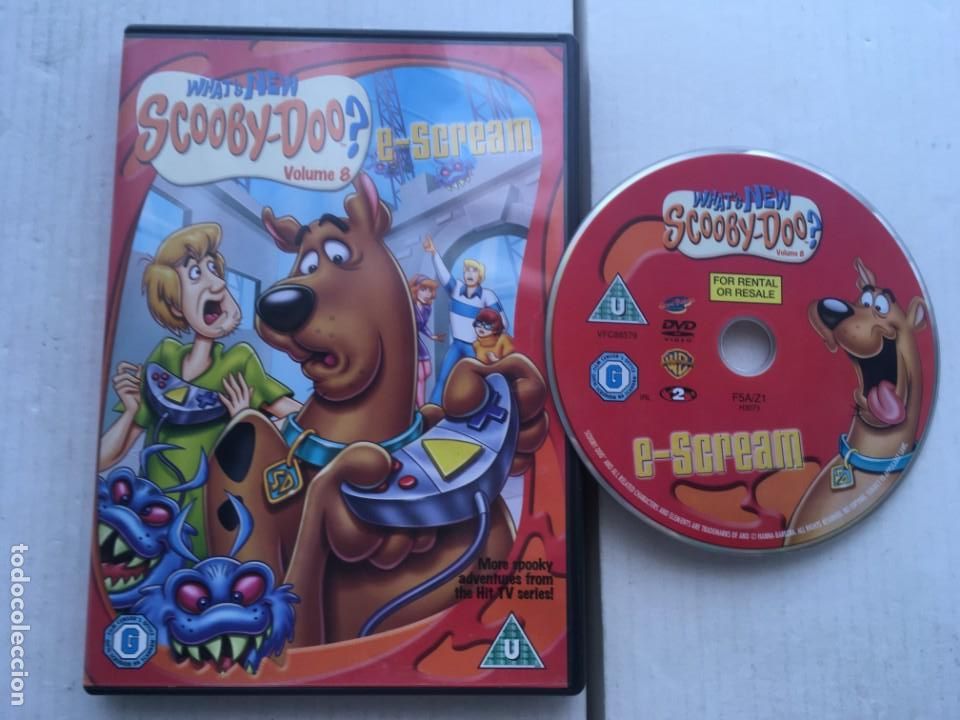 Cine: WHATS NEW SCOOBY-DOO VOLUMEN 8 E-SCREAM SCOOBYDOO DVD PELICULA KREATEN