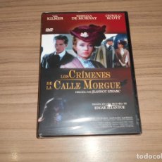 Cine: LOS CRIMENES DE LA CALLE MORGUE DVD VAL KILMER REBBECCA DE MORNAY GEORGE C. SCOTT NUEVA PRECINTADA