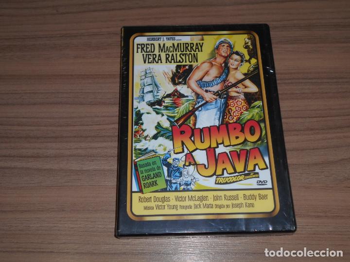 Cine: RUMBO a JAVA DVD Vera Ralston FRED McMURRAY Nueva PRECINTADA - Foto 1