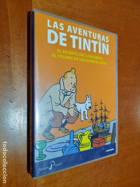 Cine: LAS AVENTURAS DE TINTIN. EL SECRETO DEL UNICORNIO. EL TESORO DE RACKHAM EL ROJO. DVD BUEN ESTADO