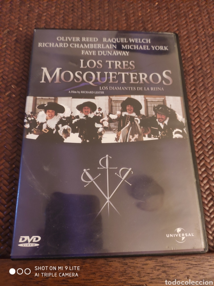 Cine: Los tres mosqueteros los diamantes de la reina DVD