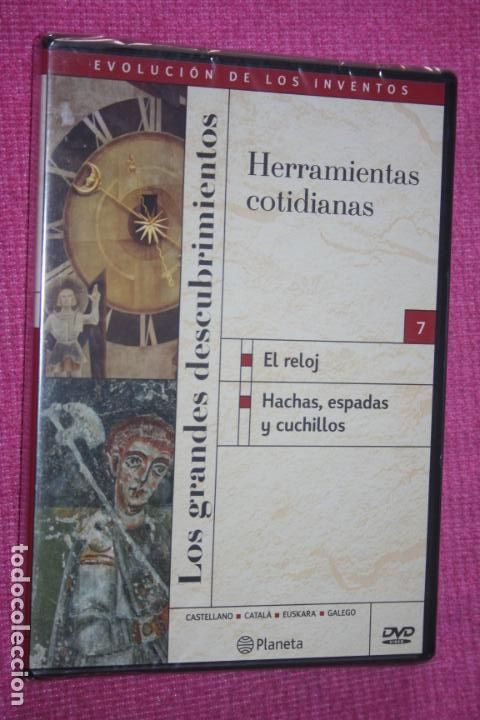 Kino: HERRAMIENTAS COTIDIANAS (n&ordm; 7) * DVD Colecci&oacute;n EVOLUCION DE LOS INVENTOS (PLANETA) * PRECINTADO