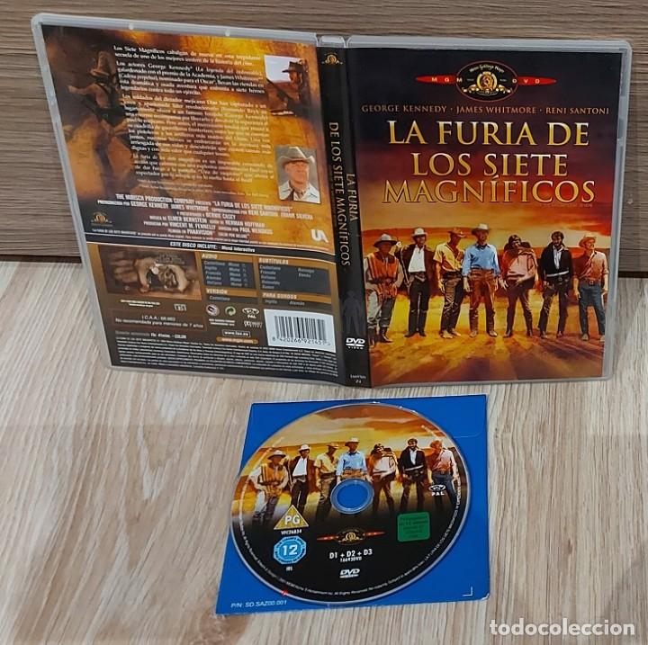 Cinema: DVD LA FURIA DE LOS SIETE MAGNIFICOS ** SEMINUEVO **