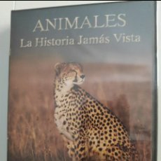 Cine: PELICULA DVD DOCUMENTAL ANIMALES LA HISTORIA JAMÁS VISTA DISCOVERY NETWORKS NUEVO