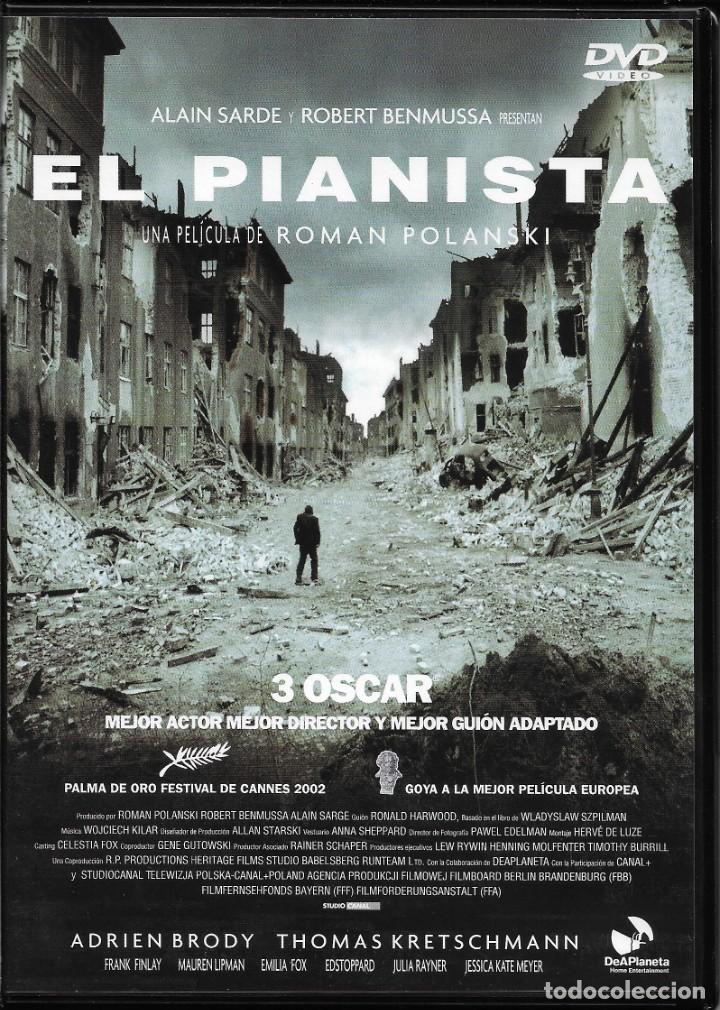 Cinema: DVD EL PIANISTA. ALAIN SARDE. ROBERT BENMUSSA