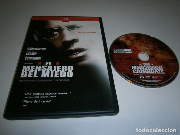 Cine: EL MENSAJERO DEL MIEDO DVD DENZEL WASHINGTON