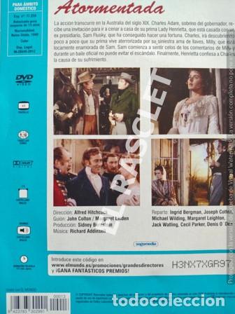 Cine: DVD - PELICULA - ATORMENTADA - - Foto 2