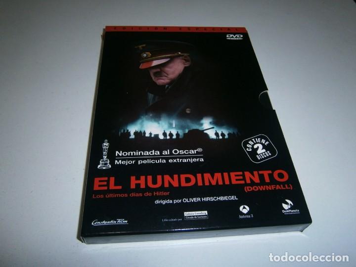 Kino: EL HUNDIMIENTO DVD EDICION ESPECIAL 2 DISCOS BRUNO GANZ