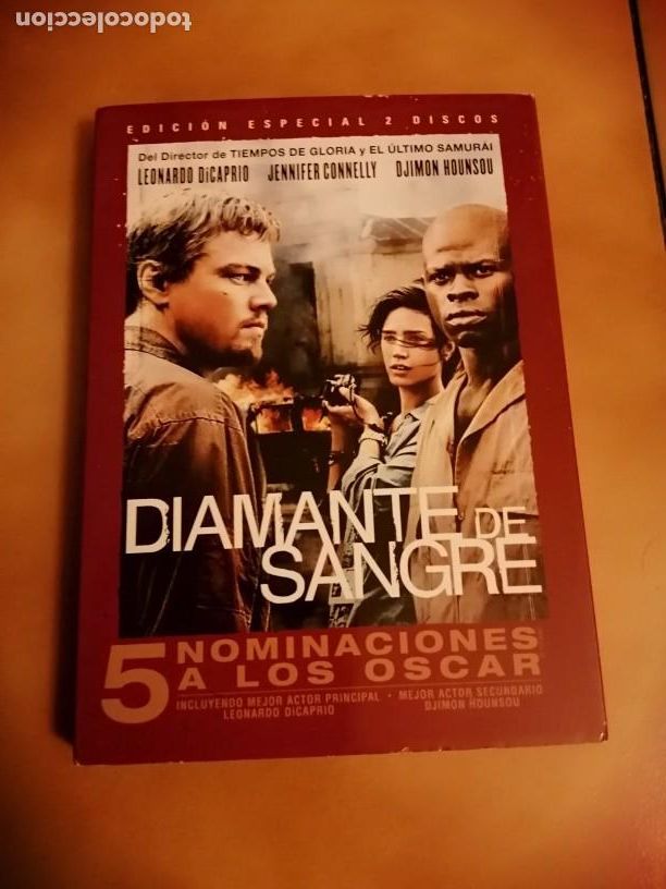 Kino: DVD DIAMANTE DE SANGRE EDICION ESPECIAL 2 DISCOS LEONARDO DICAPRIO JENNIFER CONNELLY