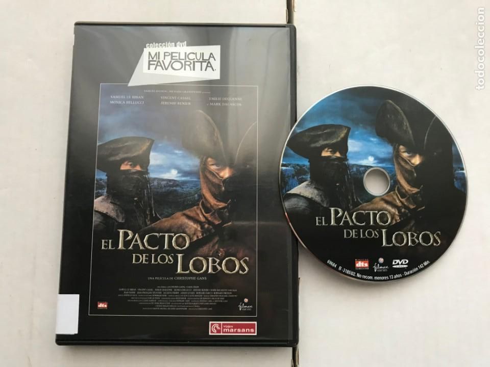 Kino: EL PACTO DE LOS LOBOS - DVD KREATEN