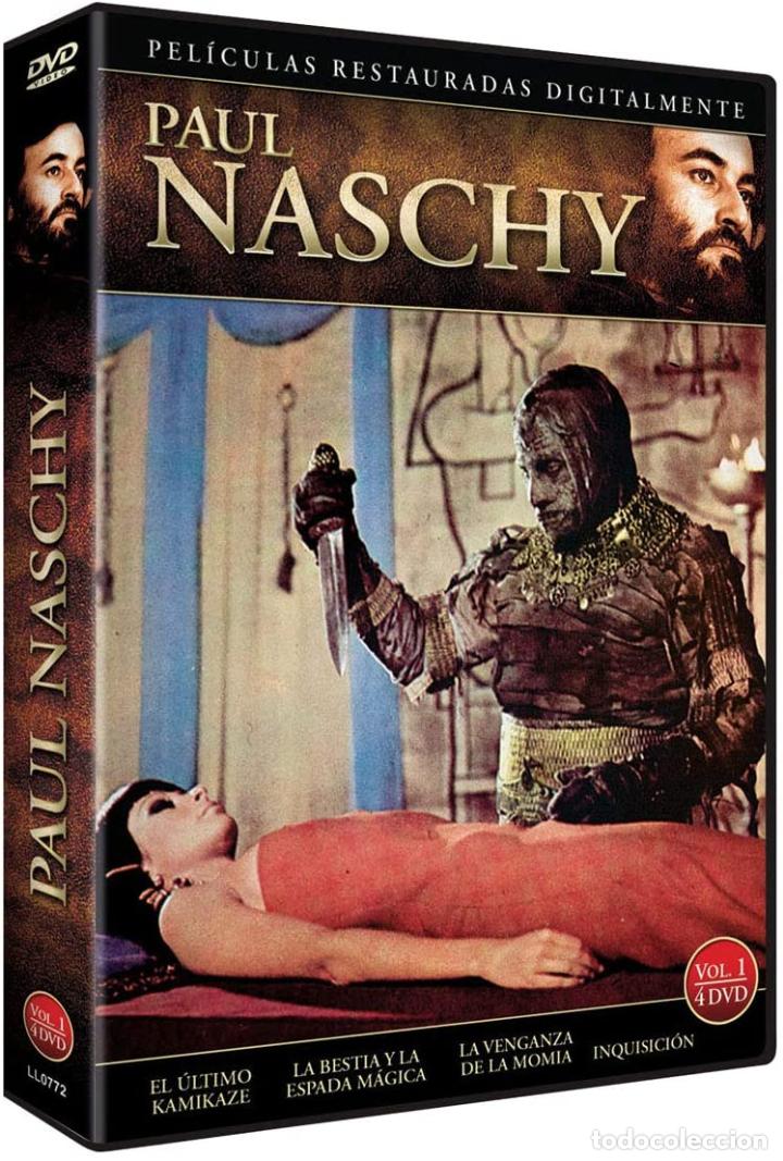 Cine: Coleccion PAUL NASCHY Vol. 1 4 DVD INQUISICION - La BESTIA y La ESPADA MAGICA Etc. NUEVA PRECINTADA