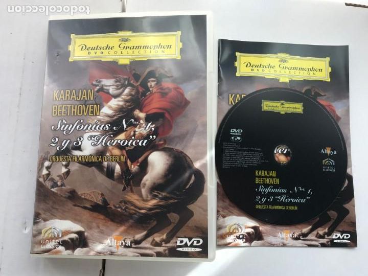 Cine: DEUTSCHE GRAMMOPHON DVD COLLECLTION KARAJAN BEETHOVEN BERLIN DVD VIDEO KREATEN
