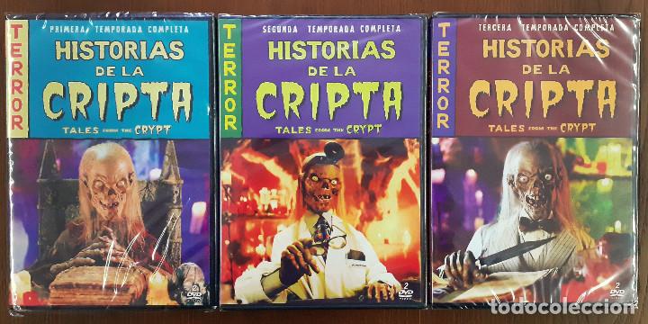 Cine: Historias de la cripta 1, 2 y 3 dvd