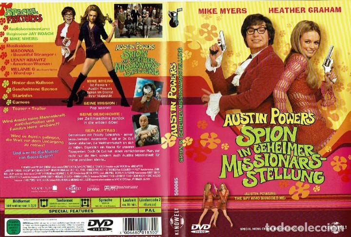 Cin&eacute;ma: Austin Powers 2: La esp&iacute;a que me achuch&oacute; - Dir.&nbsp; Jay Roach.USA. Comedia disparatada .1999.