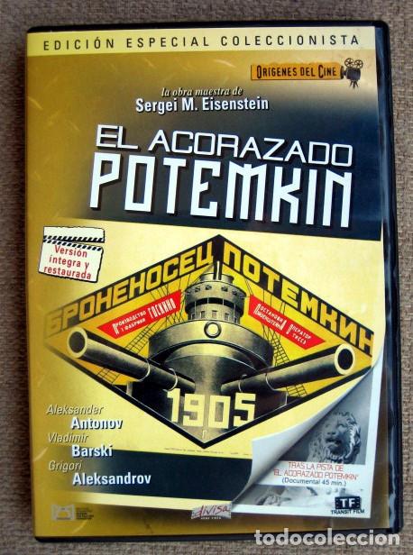 Cine: El acorazado Potemkin, de Sergei M. Eisenstein. Edici&oacute;n especial coleccionista. Incluye documental