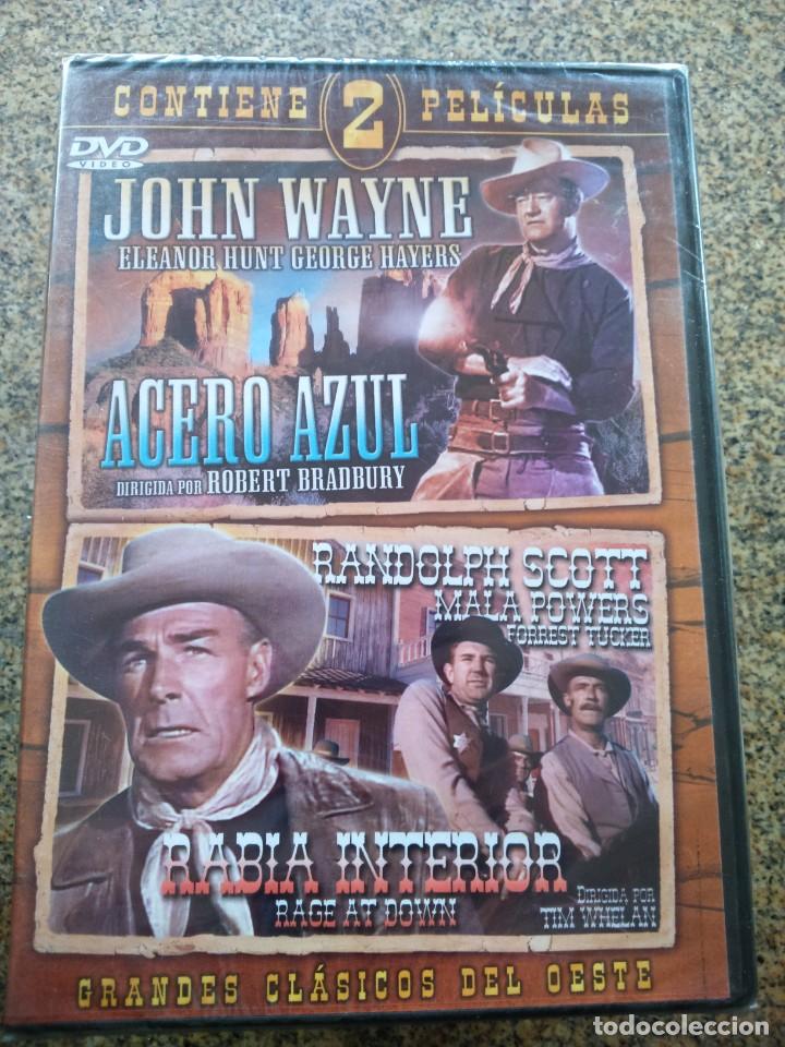 Cinema: DVD -- ACERO AZUL / RABIA INTERIOR -- NUEVA --