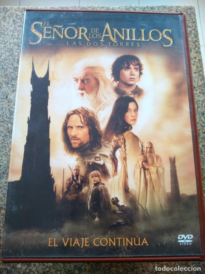 Cine: DVD -- EL SE&Ntilde;OR DE LOS ANILLOS - LAS DOS TORRES -- 2 DISCOS --
