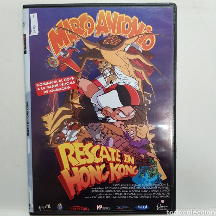 Cinema: DVR.1182 marco antonio al rescate DVD METIDO EN SLIM CON SLICOVER RECORTADO