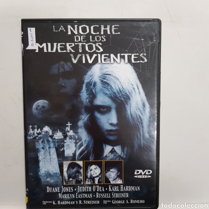 Cinema: DVR.1226 la noche de los muertos vivientes DVD METIDO EN SLIM CON SLICOVER RECORTADO