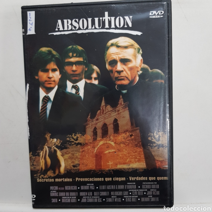Cin&eacute;ma: DVR.1246 absolution DVD METIDO EN SLIM CON SLICOVER RECORTADO