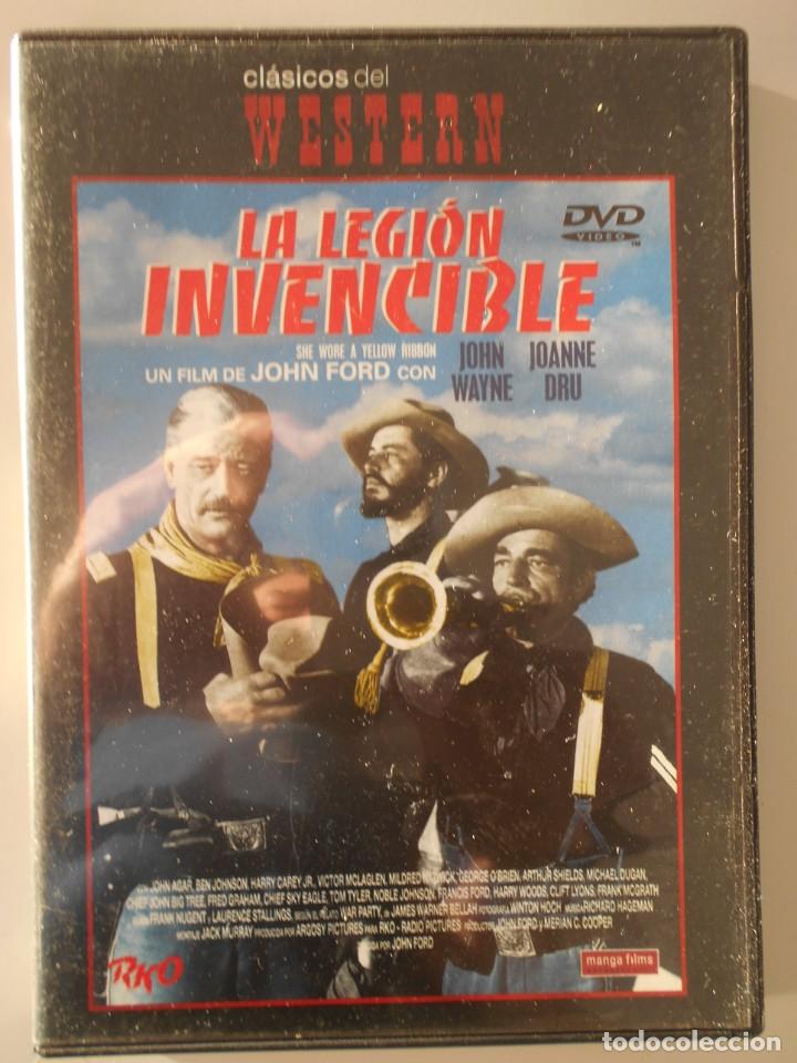 Cine: LA LEGION INVENCIBLE. SHE WORE A YELLOW RIBBON. DVD DE LA MARAVILLOSA PELICULA DEL OESTE DIRIGIDA PO