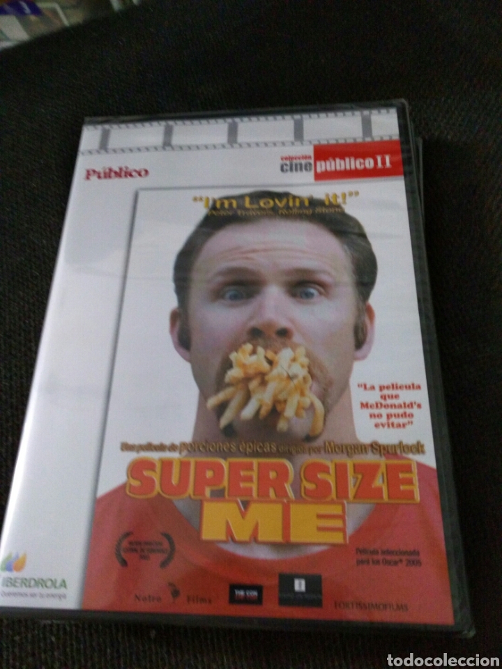Cinema: SUPER SIZE ME DVD NUEVO PLASTIFICADO