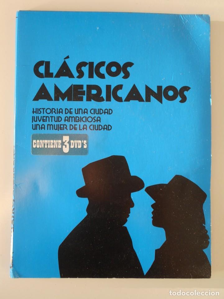 Cinema: CLASICOS AMERICANOS. CONTIENE 3 DVD'S CON 3 PELICULAS: HISTORIA DE UNA CIUDAD. JUVENTUD AMBICIOSA. U