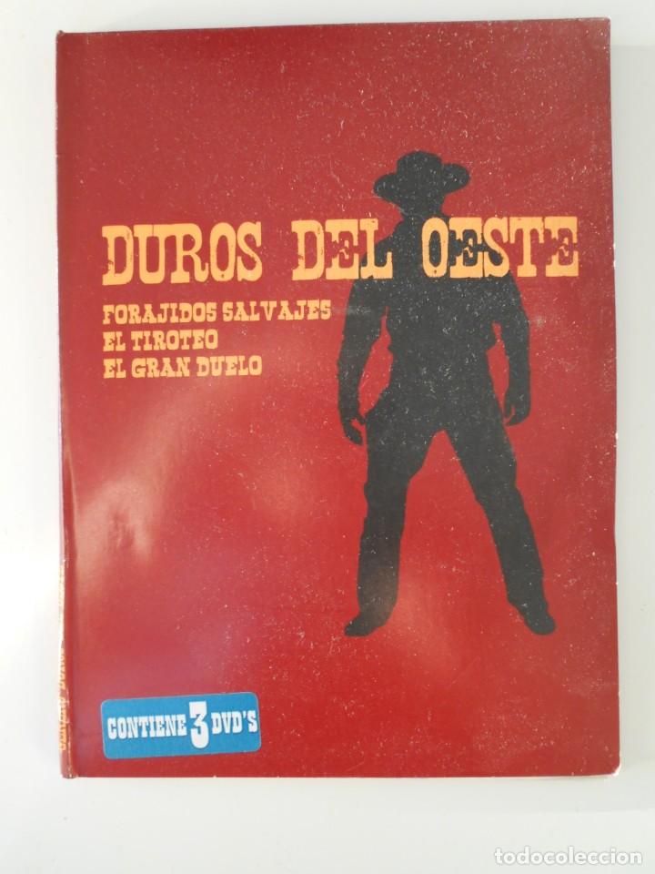 Cinema: DUROS DEL OESTE. CONTIENE 3 DVD'S CON 3 PELICULAS: FORAJIDOS SALVAJES. EL TIROTEO. EL GRAN DUELO.