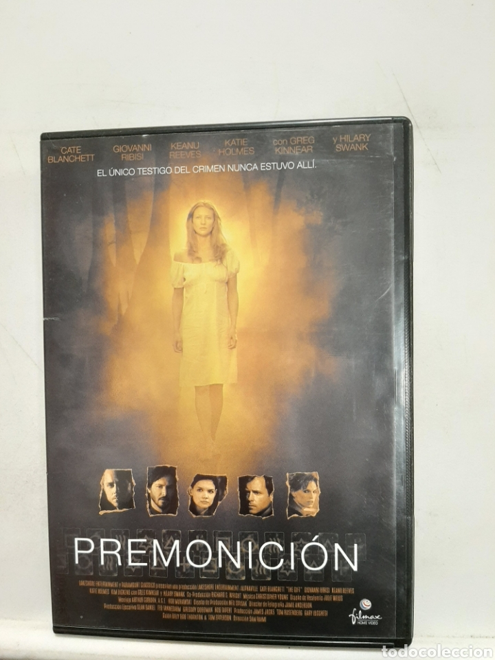 Cinema: DVS35 premonici&oacute;n - DVD SEGUNDAMANO TAPA FINA