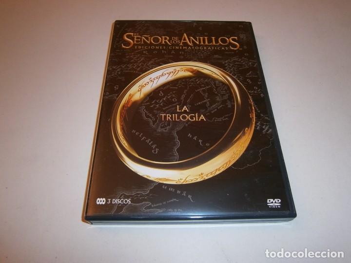 Cine: EL SE&Ntilde;OR DE LOS ANILLOS EDICIONES CINEMATOGRAFICAS LA TRILOGIA DVD