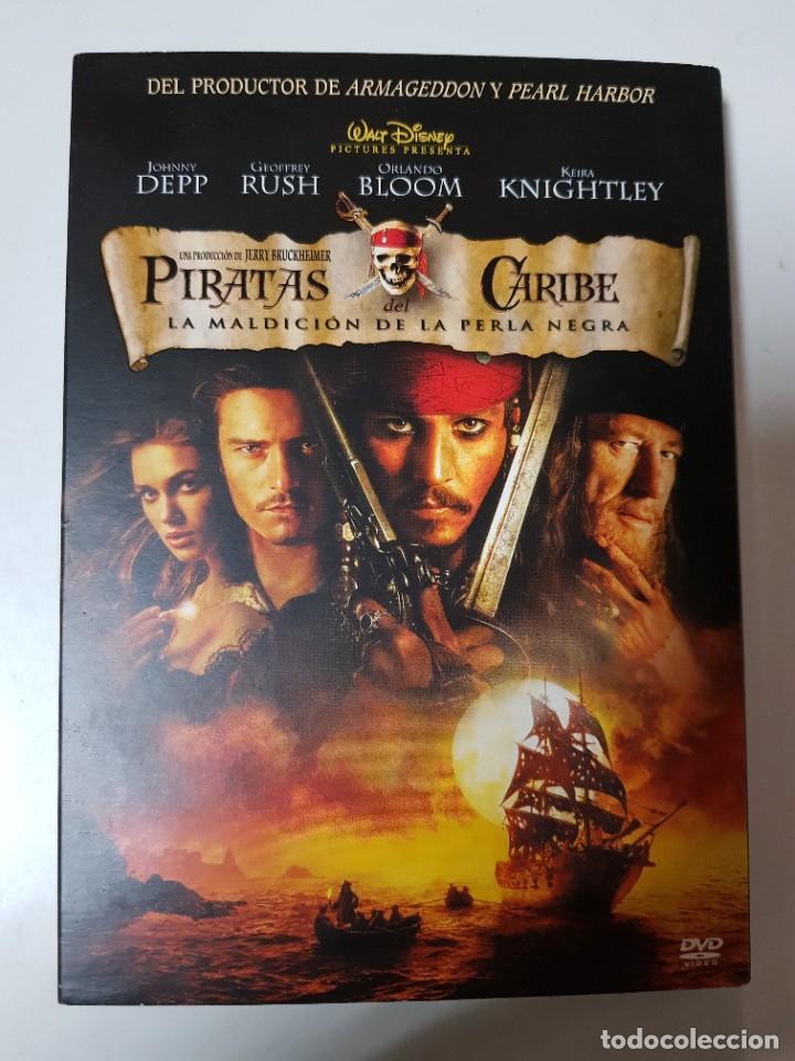 Cine: PELICULA DVD. PIRATAS DEL CARIBE, LA MALDICION DE LA PERLA NEGRA. PERFECTO ESTADO