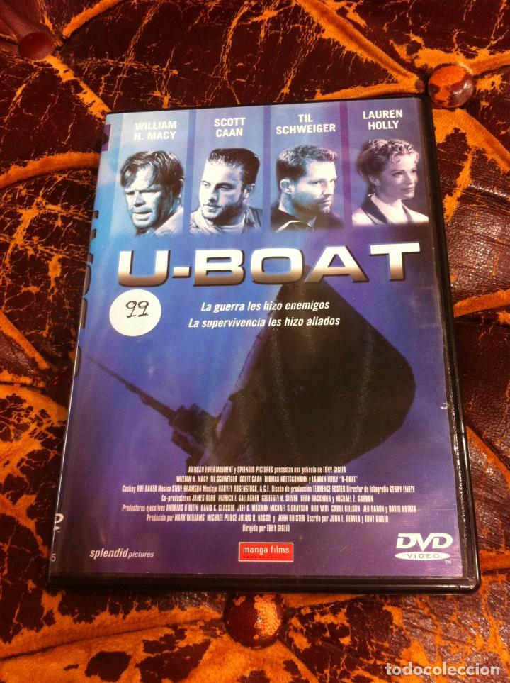 Cinema: PEL&Iacute;CULA EN DVD. CAJA FINA. U-BOAT