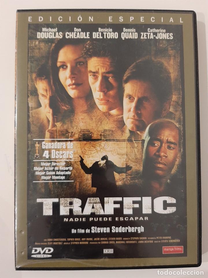 Cine: TRAFFIC. STEVEN SODERBERGH.. PEL&Iacute;CULA DVD SIN PRECINTAR - Foto 1
